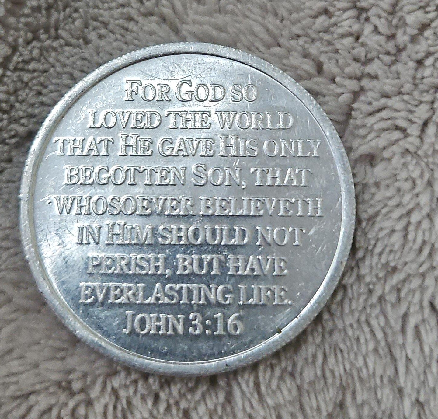 Silver Religious Medallion thumbnail