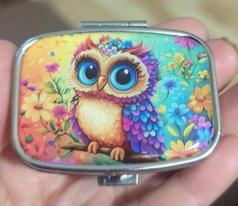 Owl Design Pill Box
