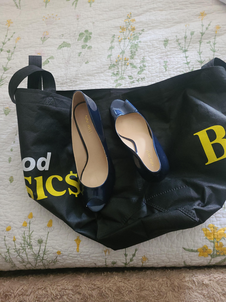 Nine West Blue Heels thumbnail
