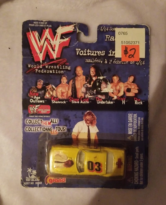 WWF Racing Champions 1/64 Scale Diecast Car thumbnail