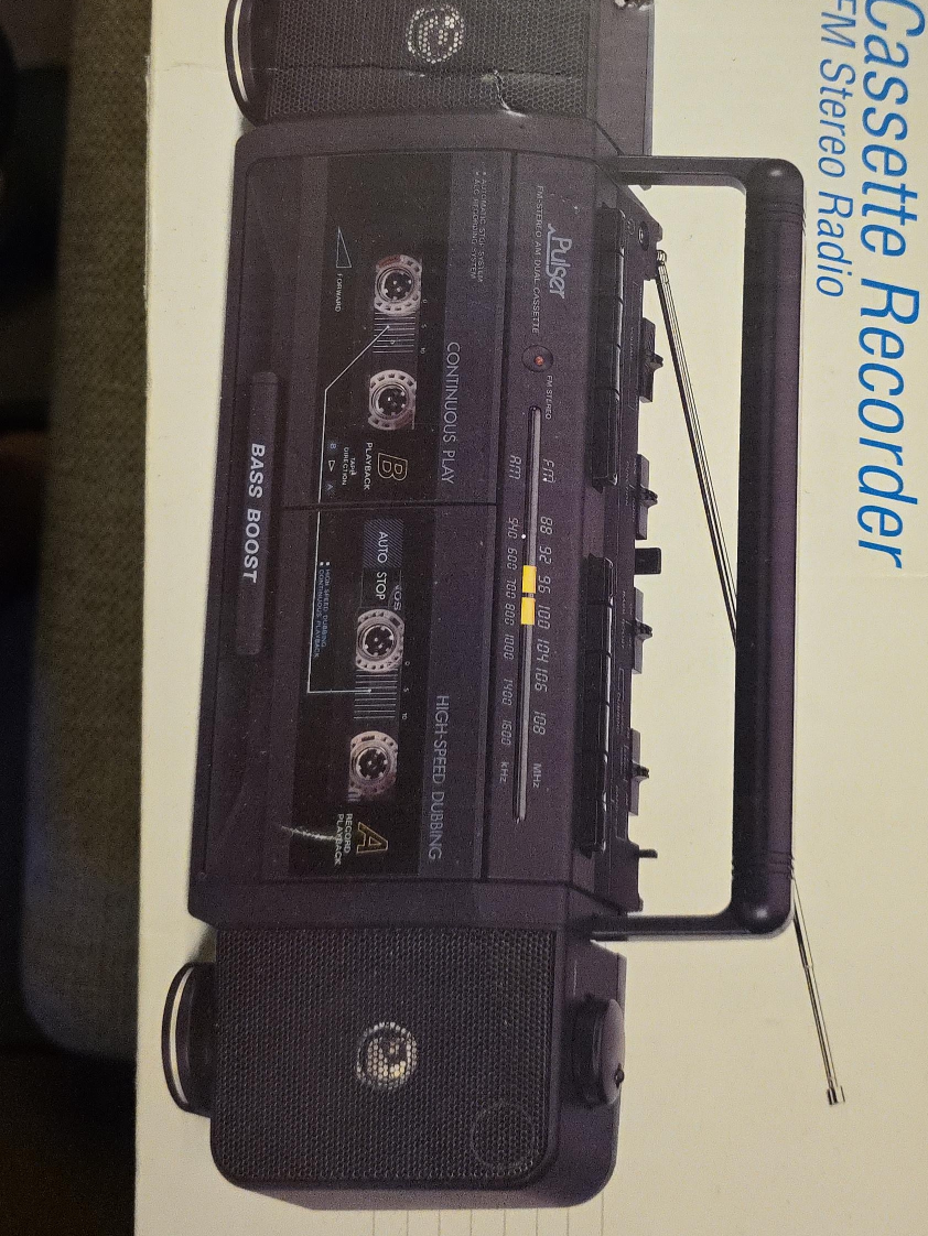Pulser Cassette Recorder FM Stereo Radio thumbnail