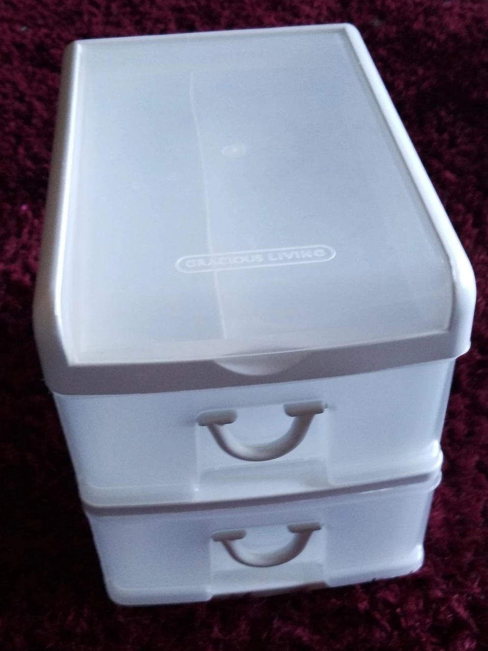 Gracious Living 2-Drawer Storage Unit thumbnail