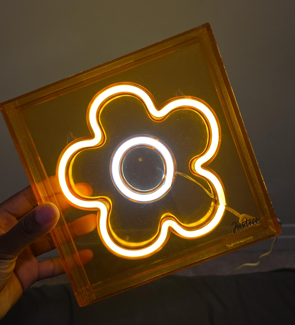 Justice Flower Neon Sign thumbnail