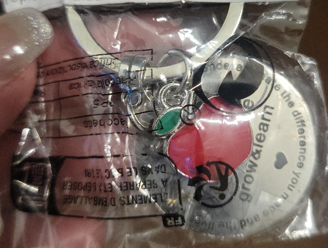 New Grow & Learn Keychain - Teacher Gift thumbnail