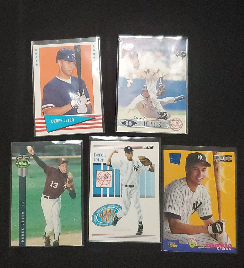 Derek Jeter Baseball Cards - Collectibles thumbnail