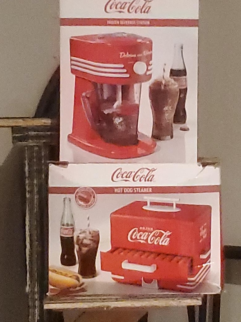 Coca-Cola Frozen Beverage Station & Hot Dog Steamer thumbnail
