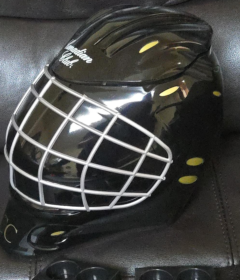 Canadian Club Hockey Goalie Mask Ice Bucket thumbnail