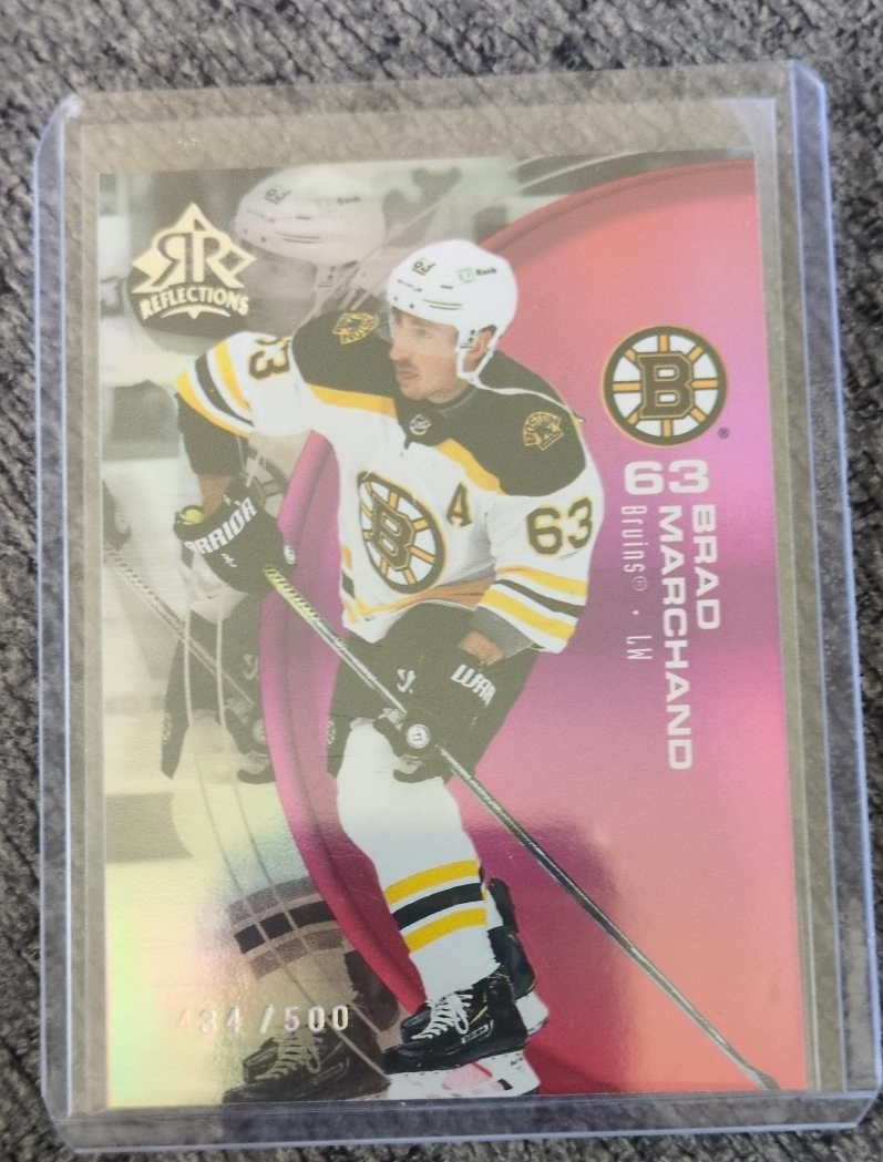 Brad Marchand SP Reflections Hockey Card