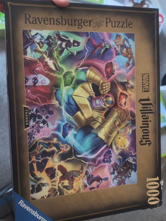 Ravensburger Marvel Villainous Thanos 1000pc Puzzle thumbnail