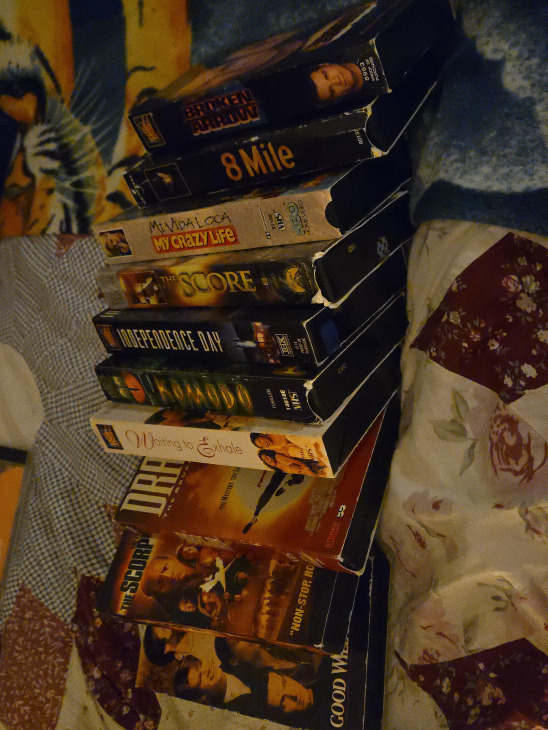 Collection of VHS Movies