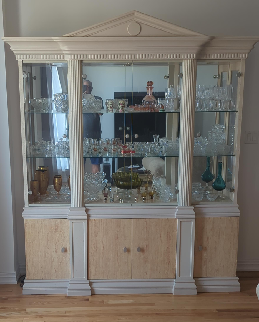 Display Cabinet with Glass Shelves thumbnail