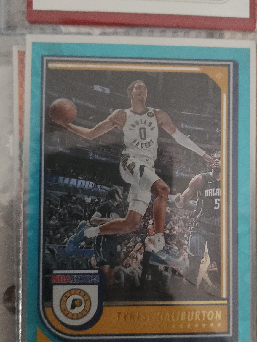 2023-24 Panini NBA Hoops Tyrese Haliburton Card