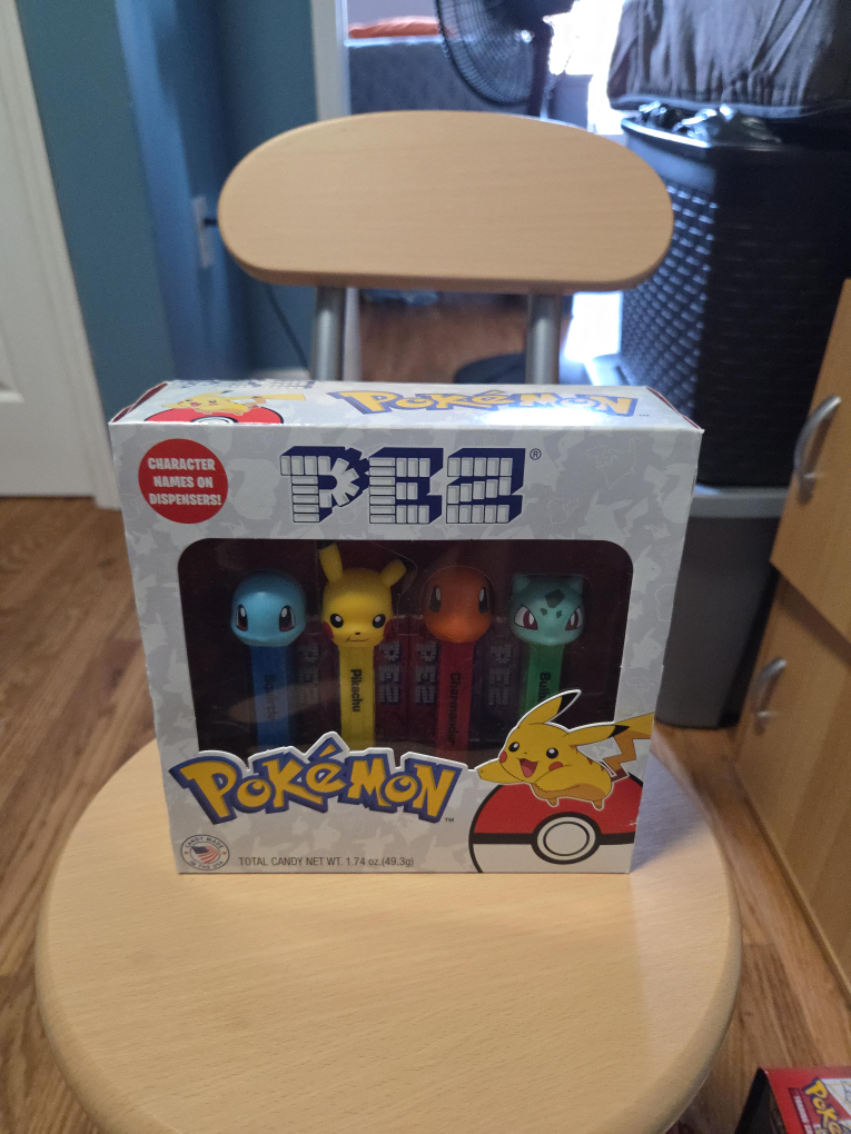New Pokemon PEZ Dispenser Set thumbnail