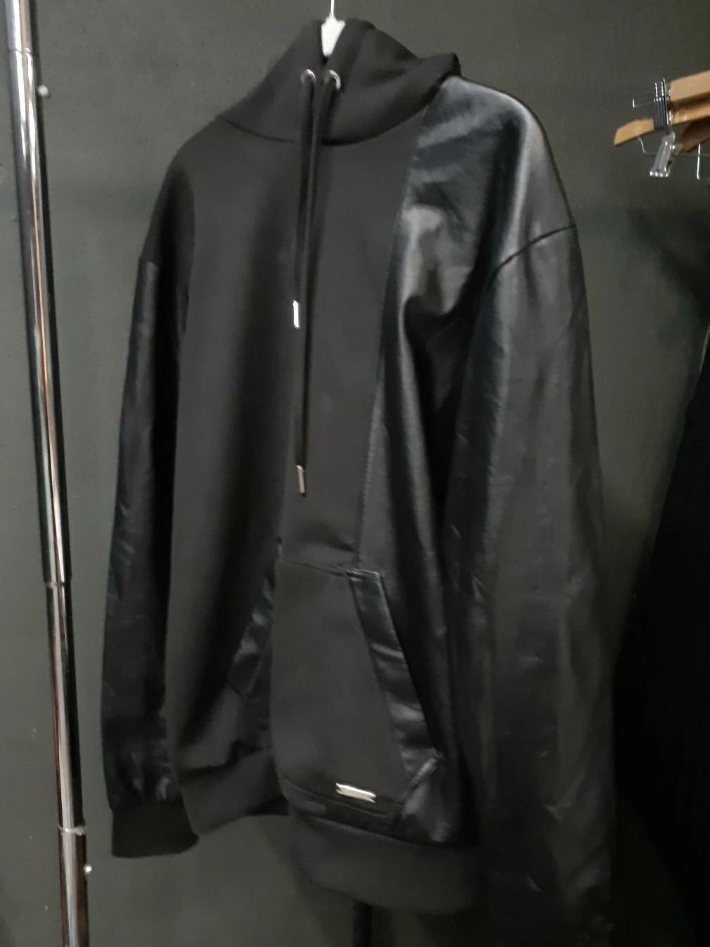 Manière De Voir Black Hoodie - Size M thumbnail