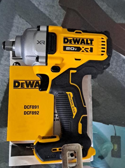 DeWalt 20V XR 1/2" Impact Wrench DCF891/DCF892 thumbnail