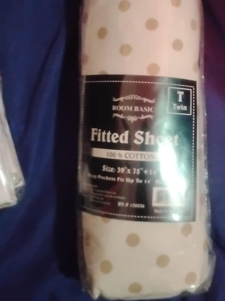 Room Basic Twin Fitted Sheet - New thumbnail