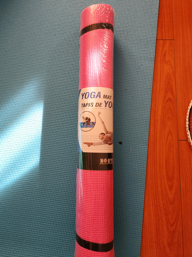 New Pink Yoga Mat by North 49