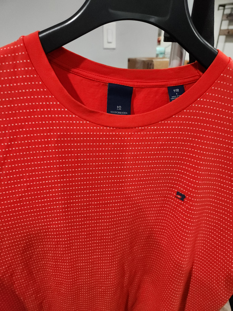 Scotch & Soda AMS Couture Red T-Shirt - Size L thumbnail