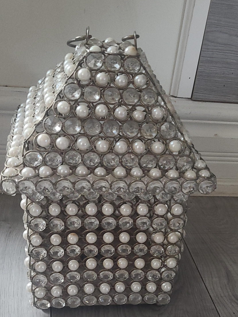 Decorative Beaded House Lantern thumbnail