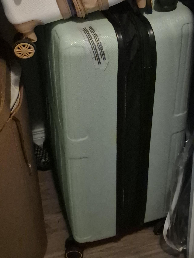 Mint Green Hard Shell Suitcase thumbnail