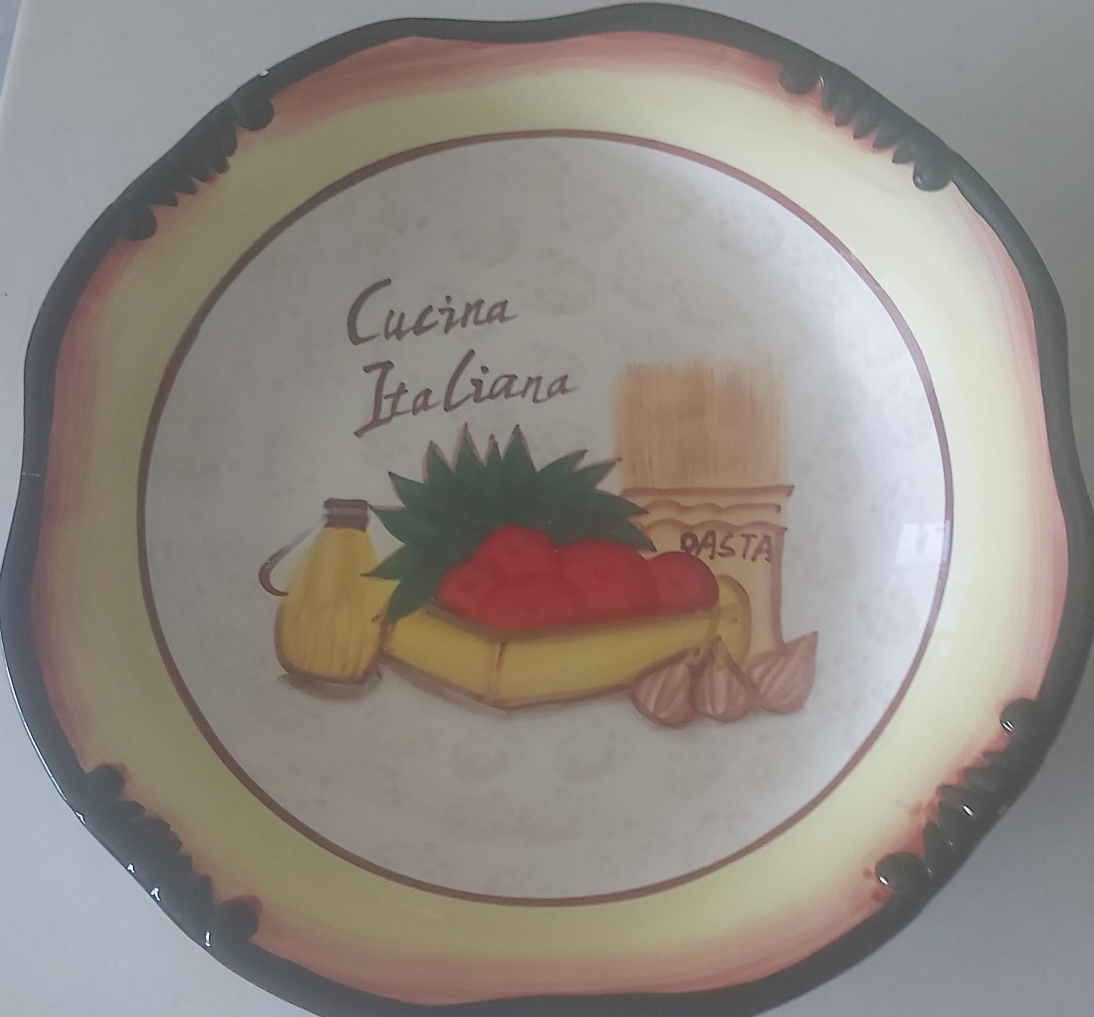 Cucina Italiana Decorative Plate thumbnail