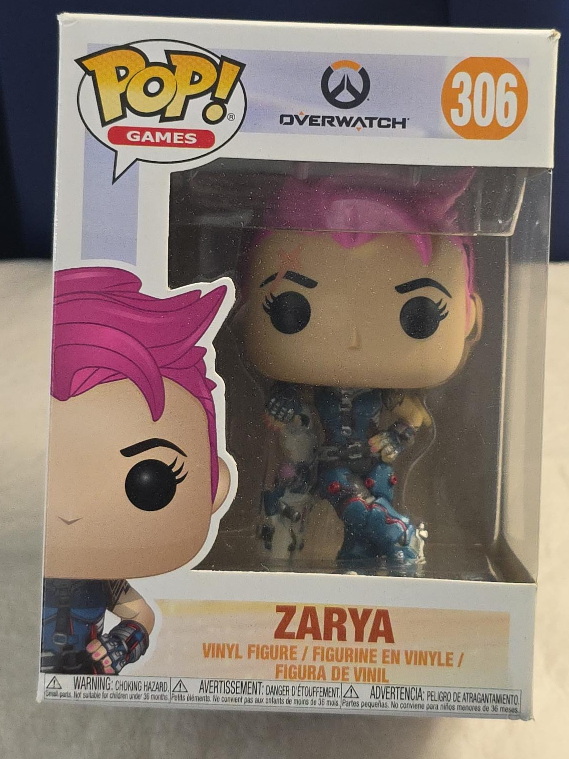 Funko Pop! Games Overwatch Zarya #306 Vinyl Figure thumbnail
