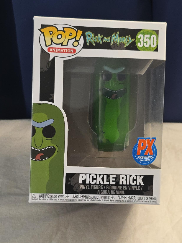 Funko Pop! Rick and Morty Pickle Rick #350 thumbnail