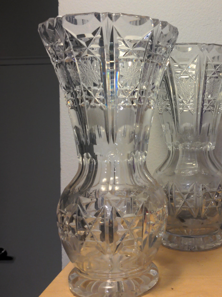 Crystal Glass Vase thumbnail