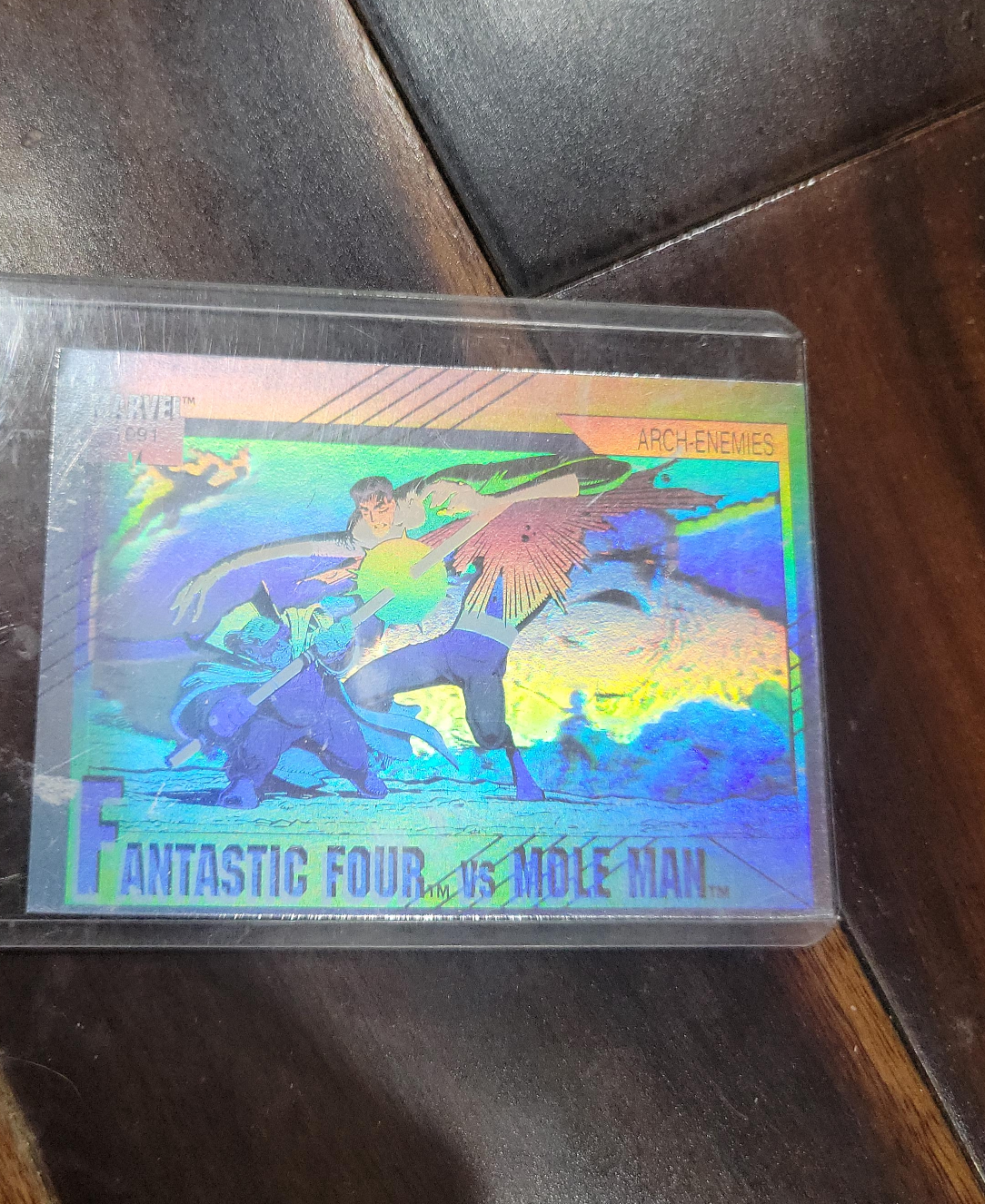 Marvel Fantastic Four vs Mole Man Trading Card