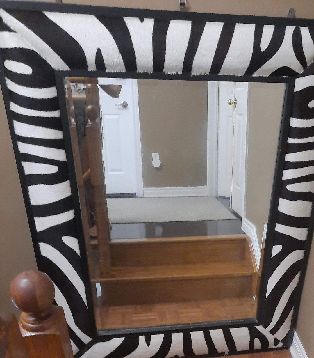 Zebra Print Mirror thumbnail