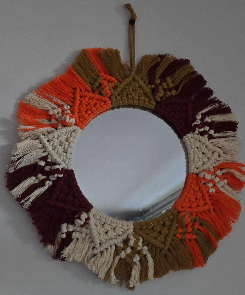 Macrame Wall Mirror thumbnail