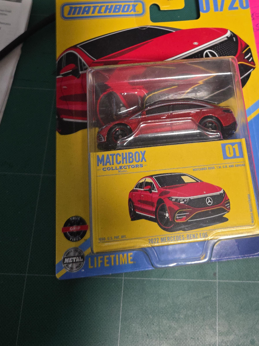 Matchbox 2022 Mercedes-Benz EQS thumbnail