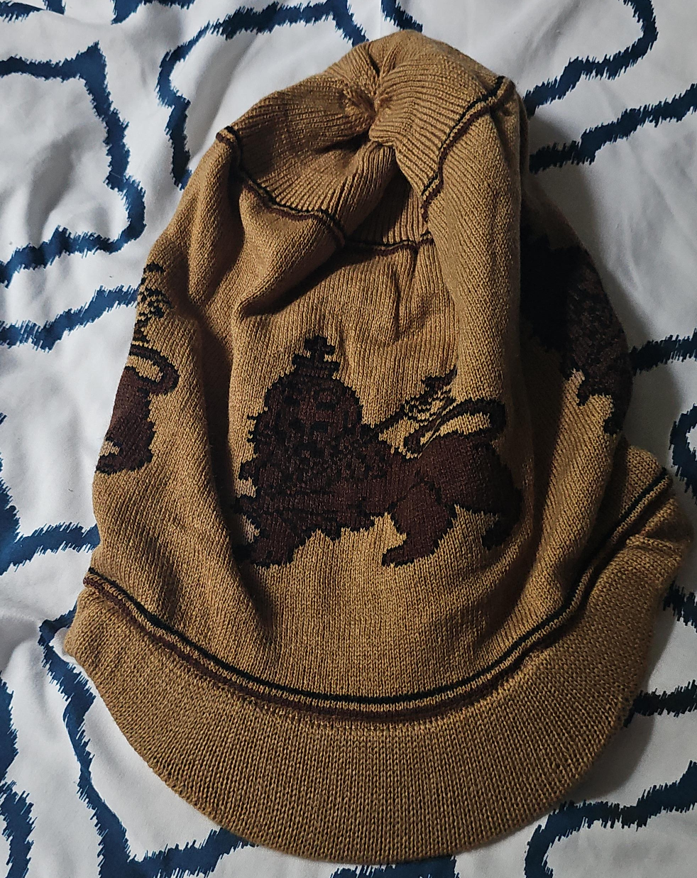 Rasta Lion Knit Beanie thumbnail