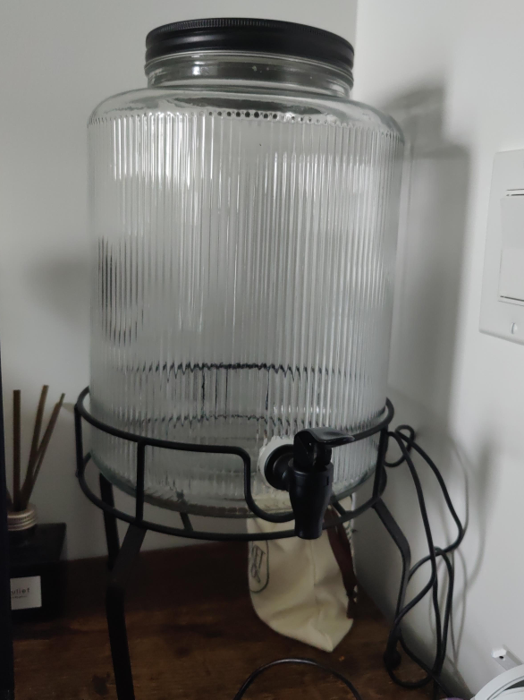 Glass Beverage Dispenser with Stand thumbnail