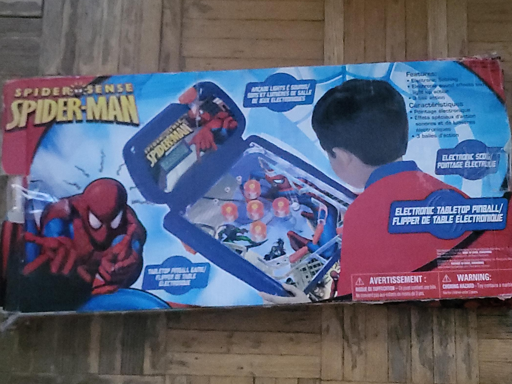 Spider-Sense Spider-Man Tabletop Pinball thumbnail