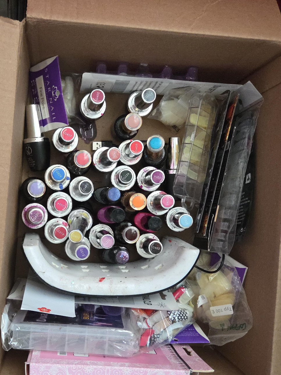 Mixed Lot of Nail Art Supplies thumbnail