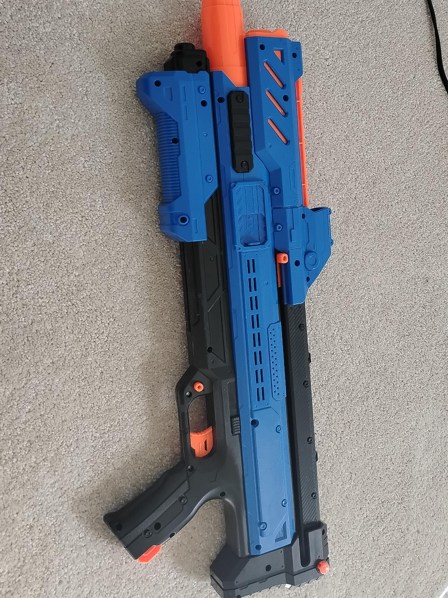 X-Shot Orbit Blaster - Blue & Orange thumbnail