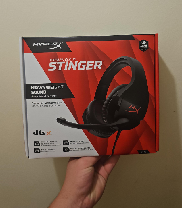 HyperX Cloud Stinger Gaming Headset - NEW