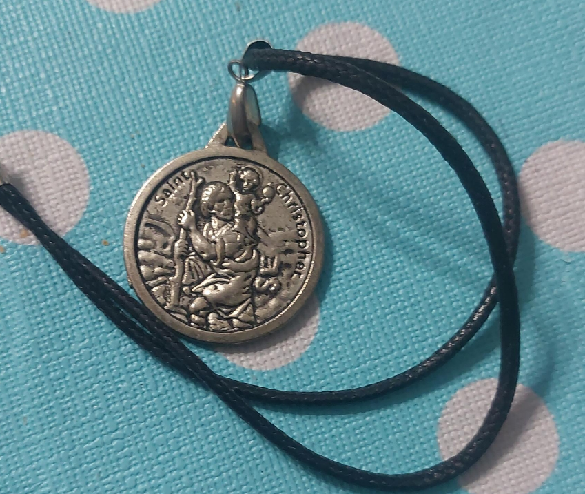Saint Christopher Medal Necklace thumbnail