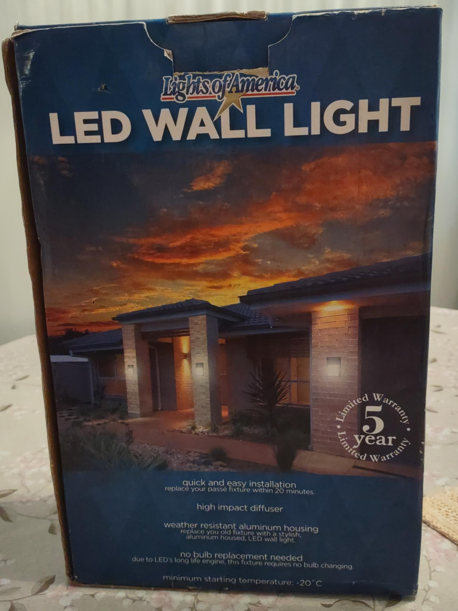 Lights of America LED Wall Light thumbnail