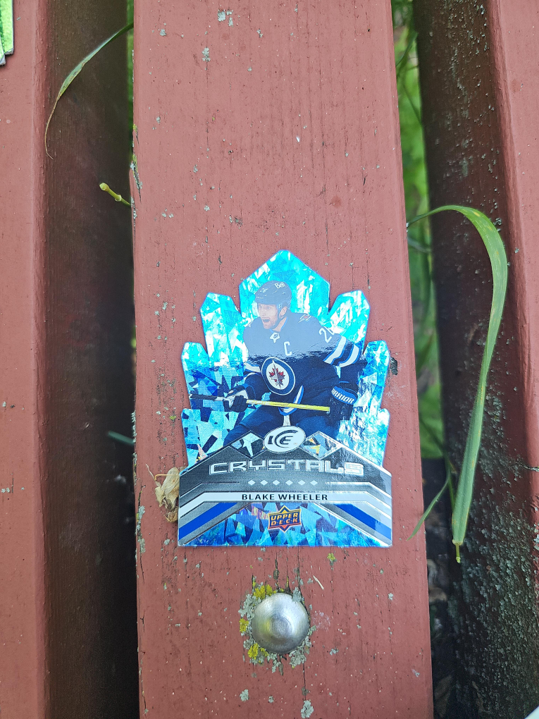Blake Wheeler Upper Deck Ice Crystals Hockey Card thumbnail
