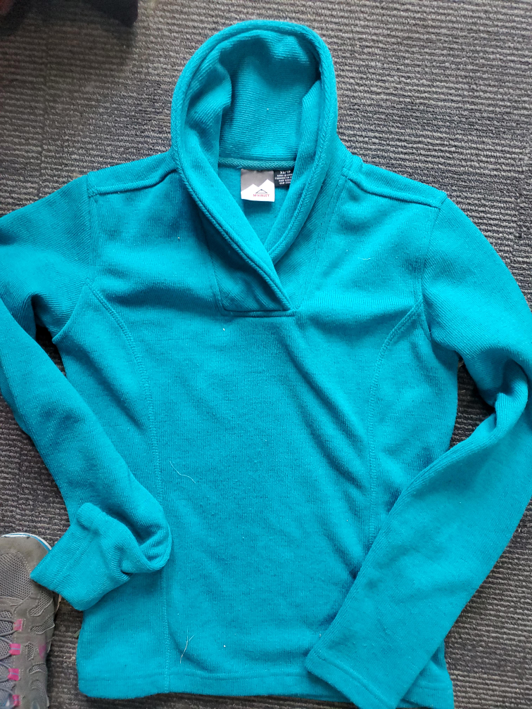McKinley Teal Fleece Pullover - Size XS thumbnail