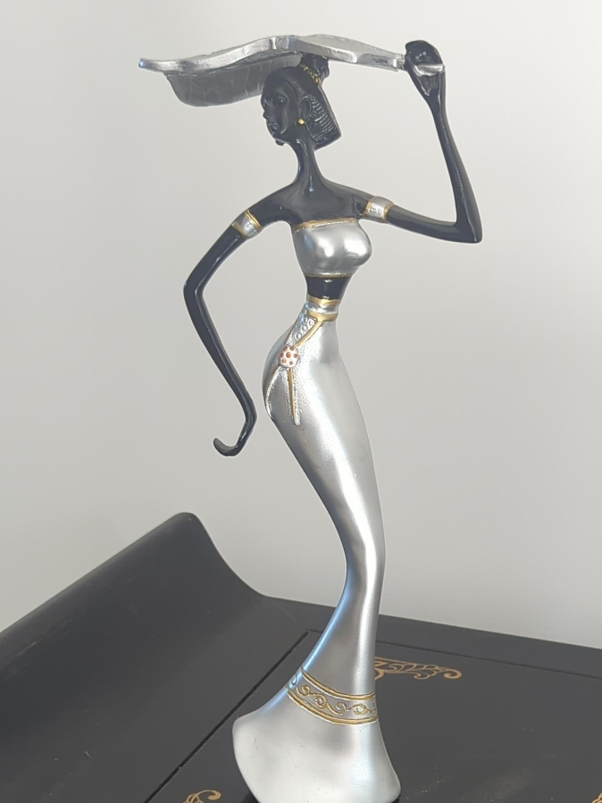 Woman with Tray Statue thumbnail