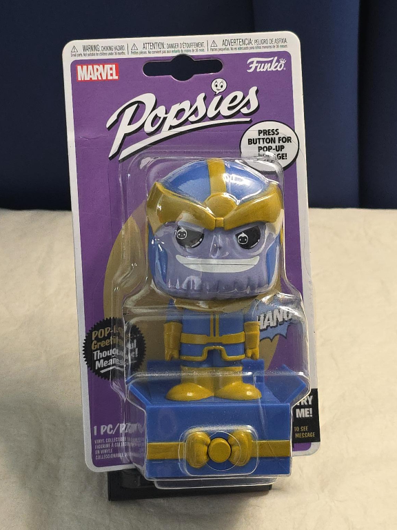 Marvel Funko Popsies Thanos Figure thumbnail
