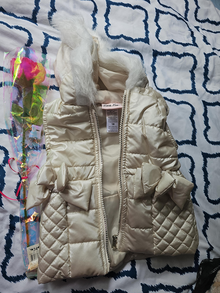 Little Lass Puffer Vest - 18M thumbnail