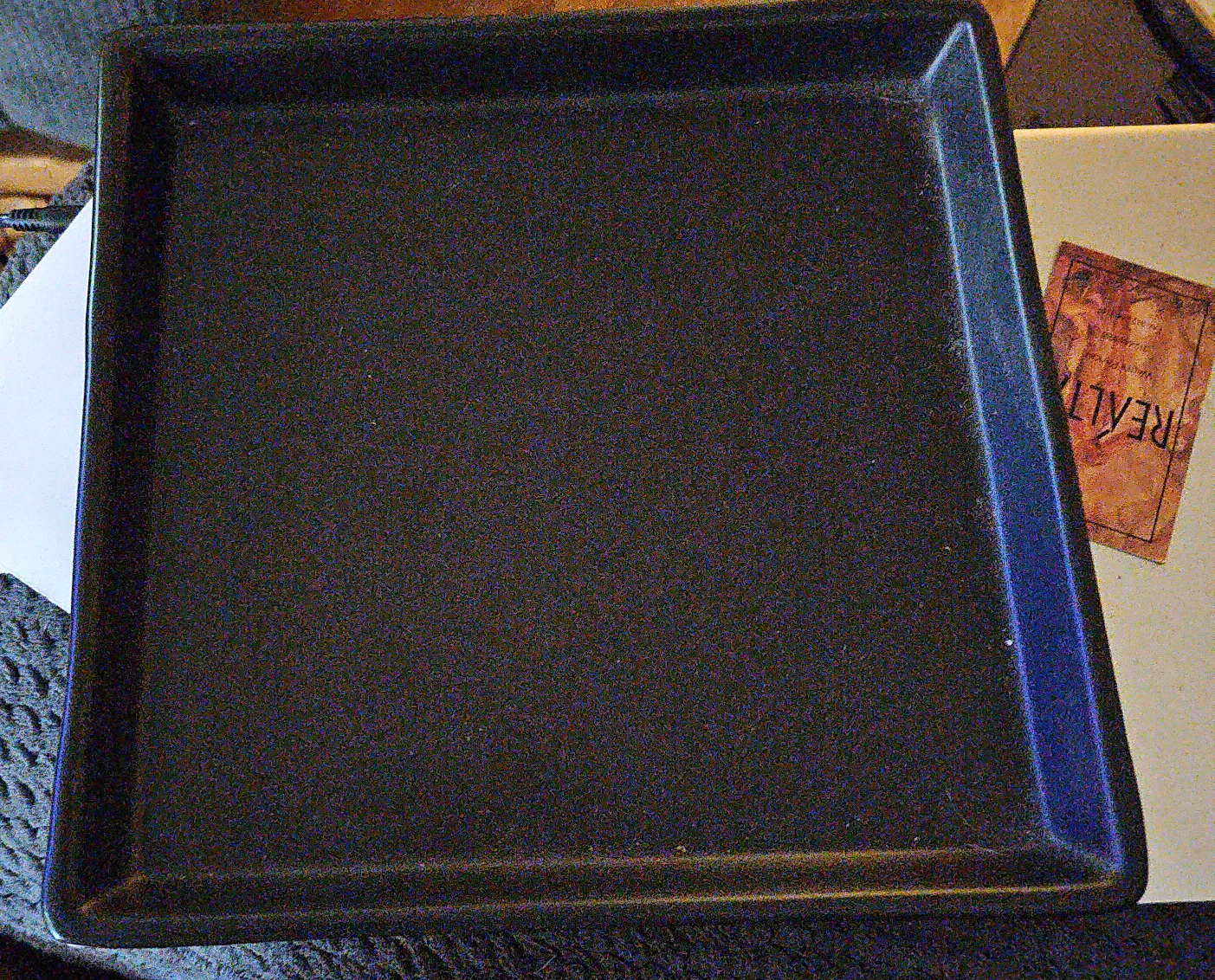 IKEA Black Serving Tray thumbnail