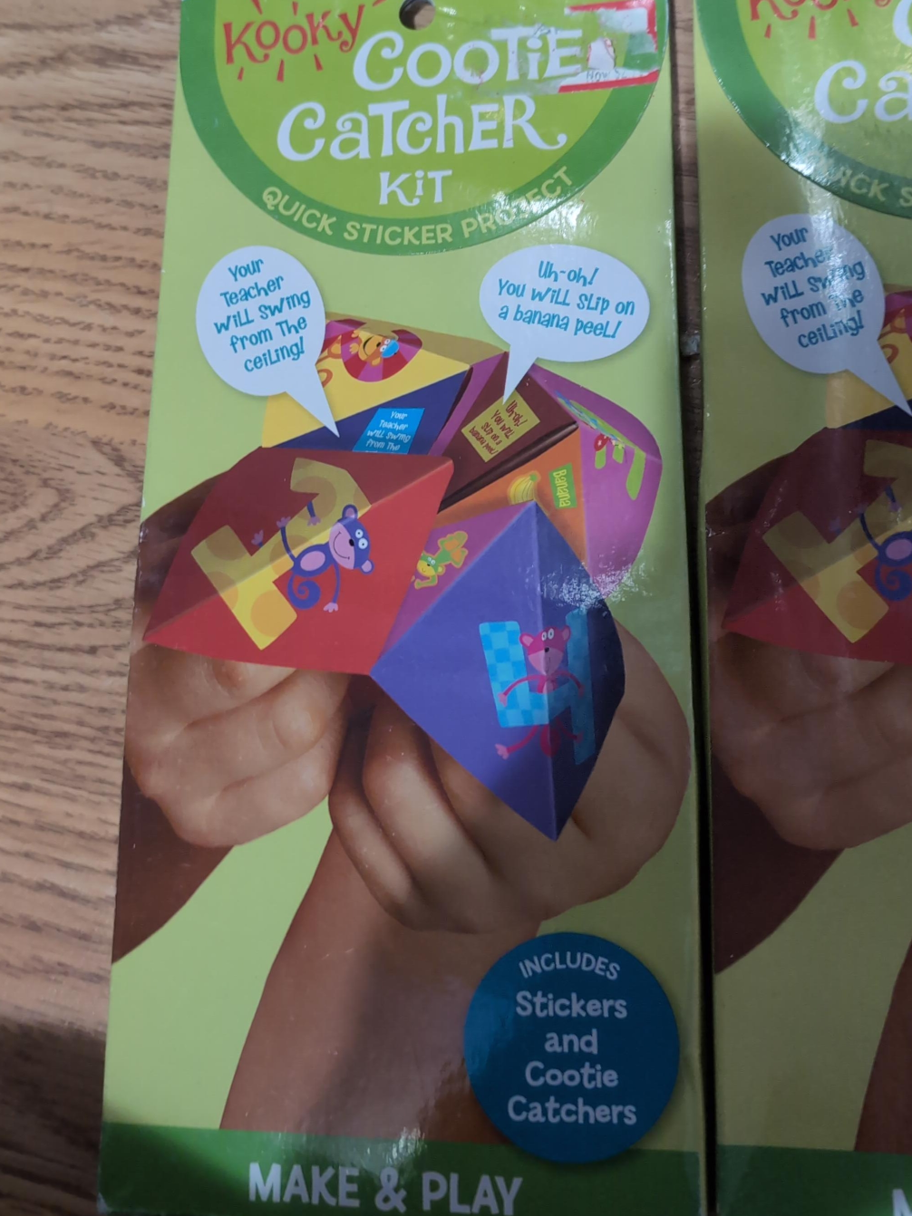 Kooky Cootie Catcher Kit - Make Your Own Fortune Tellers! thumbnail