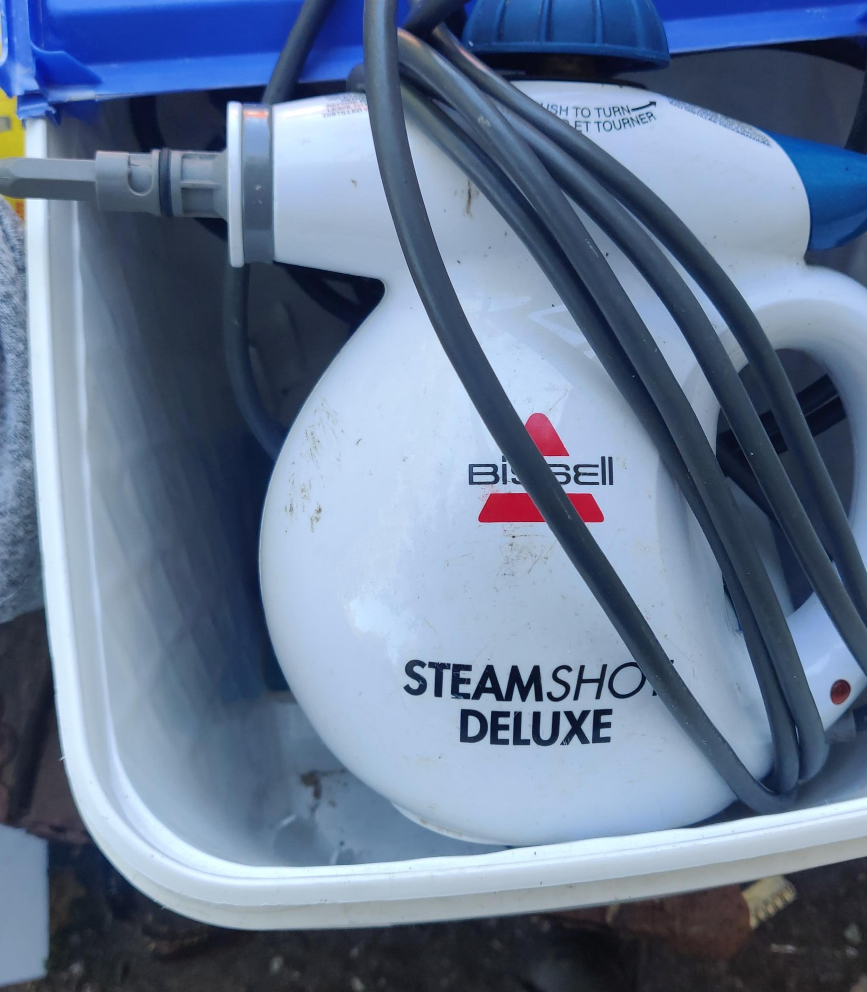 Bissell SteamShot Deluxe Handheld Steam Cleaner thumbnail