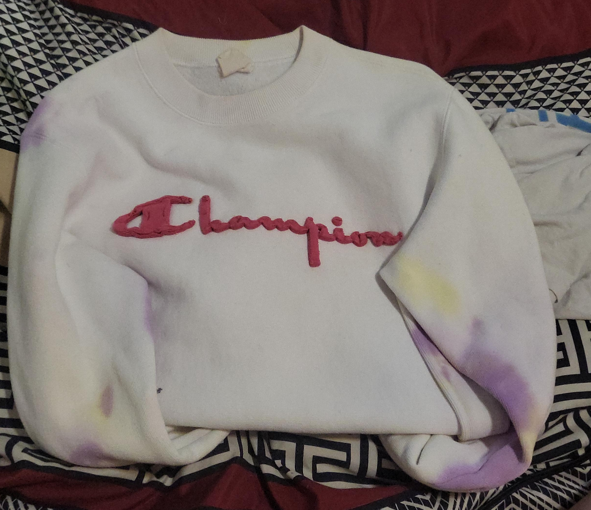 Champion White Crewneck Sweatshirt thumbnail