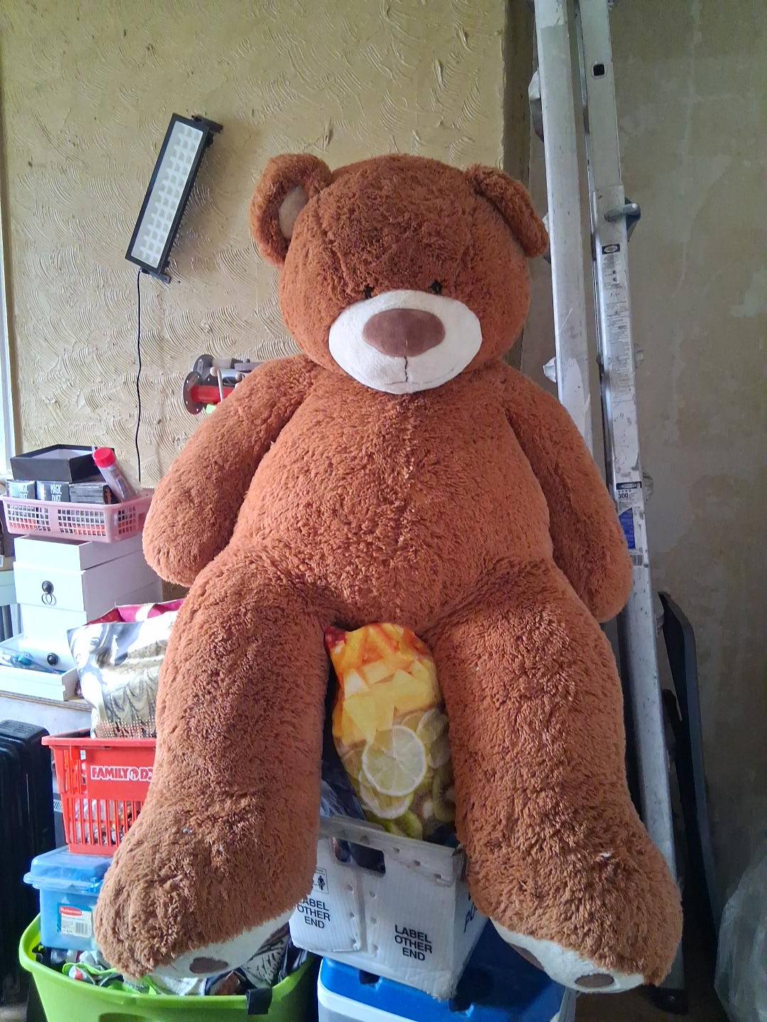 Giant Brown Teddy Bear thumbnail
